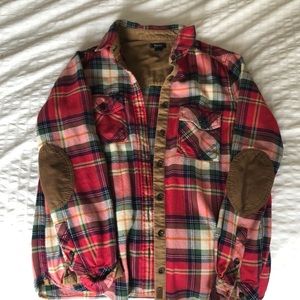 Roots plaid flannel